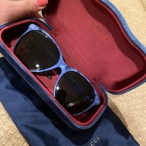 GUCCI ROUND-FRAME SUNGLASSES
